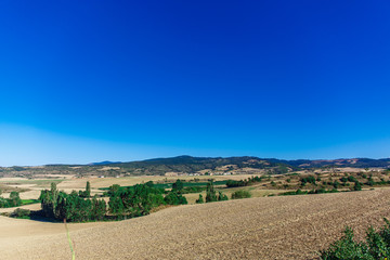 Picturesque landscape of Spain