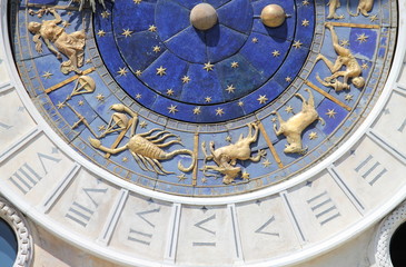 Astronomical clock of Venice, Italy