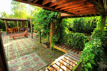 Naklejka premium landscape design