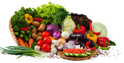 healthy and tasty fruits and vegetables