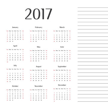 Kalender 2017
