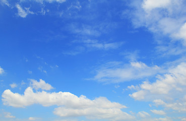 Fototapeta na wymiar Blue sky for background