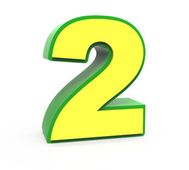 3d Christmas number 2