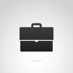 Suitcase vector icon.