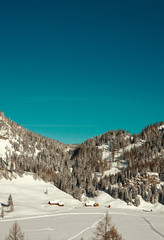 Fototapeta na wymiar winterwonderland in austria