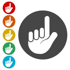 Hand Icon Vector 