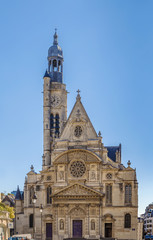Fototapeta na wymiar Saint Etienne du Mont church, Paris
