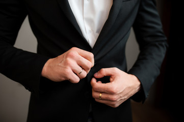 Fototapeta premium Man dress jacket