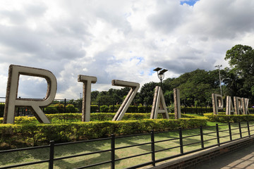 Rizal park in Metro Manila, Philippines