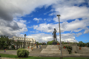 Rizal park in Metro Manila, Philippines