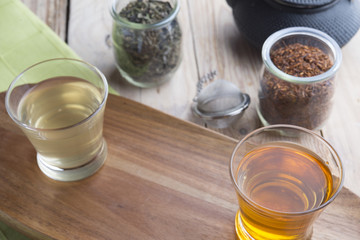 Rooibos and green tea