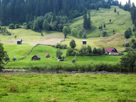 Countryside in Bucovina, Romania