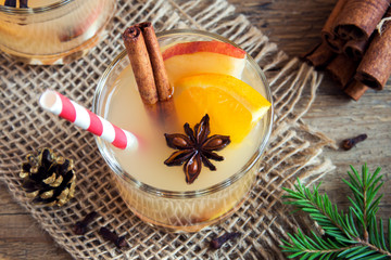 Christmas apple orange punch