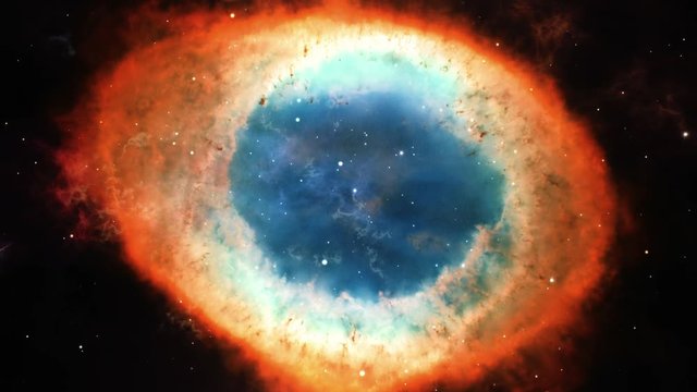 Travel in Nebula in Deep Space