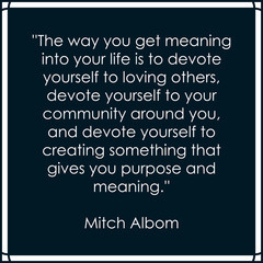 Obraz premium Quote box frame