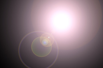 Sun light effect on the black color background ,Sun light illustration background