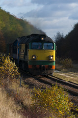 Fototapeta premium Freight train 