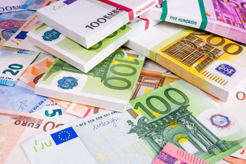 Euro Money. euro cash background. Euro Money Banknotes