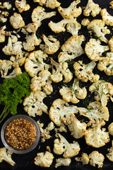 Fototapeta premium Oven roasted spicy cauliflower
