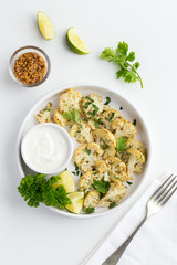 roasted cauliflowe
