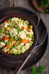 rice with chicken and vegetables