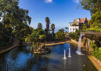 Fototapeta na wymiar Monte Tropical Garden and Palace - Madeira Portugal