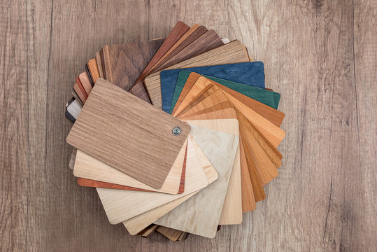 thin wood palette guide for interior design.