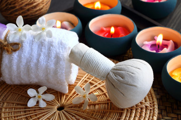 Fototapeta na wymiar Thai spa and massage.