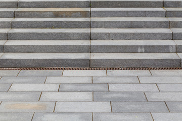 stairs of a modern building