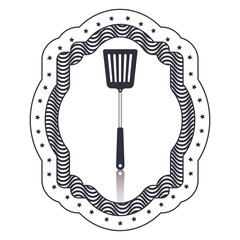 tool icon. Bbq menu steak house food meal restaurant and barbecue theme. Isolated design. Vector illustration