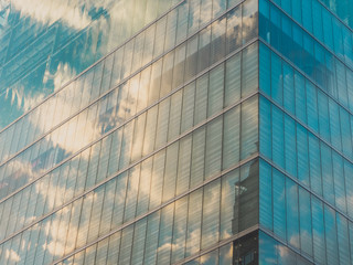 Obraz premium Skyscraper Buildings and Sky View