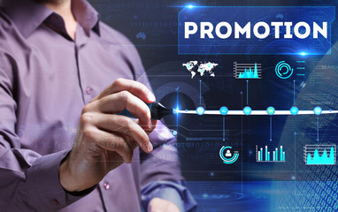 Technology, internet, business and marketing. Young business man