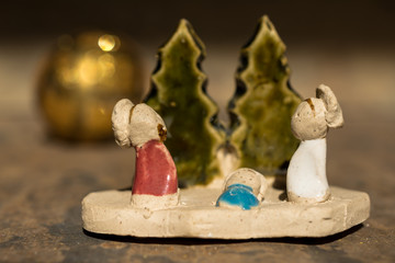 Nacimiento artesanal.