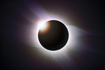 Diamond Ring Total Solar Eclipse