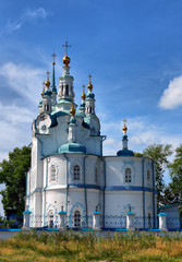 Yeniseysk -  town in Krasnoyarsk Krai, Russia with Monastery of 