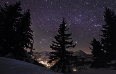 Starry Sky in the Alps