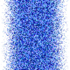 Blue square mosaic vector background design