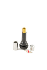 bus pipe, the air valve,  for the tubeless  on a white background