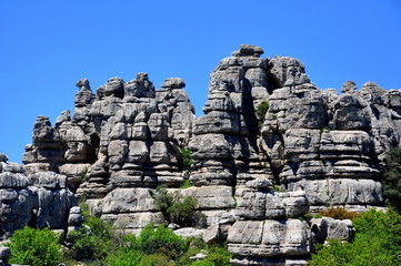 Fototapeta na wymiar rocks with lines erosion Spain