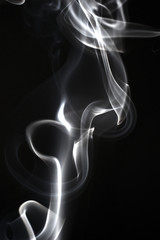 Naklejka premium White smoke