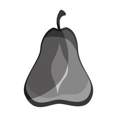 fresh fruit flat isolated icon vector illustration design