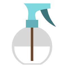 Sprayer bottle icon. Flat illustration of sprayer bottle vector icon for web design