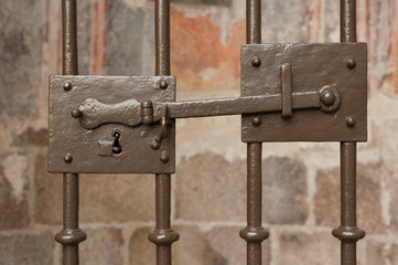 Lock and bars