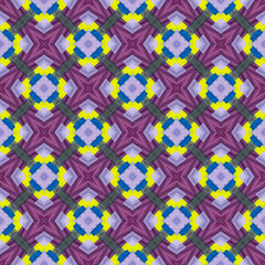 Fototapeta na wymiar Abstract kaleidoscope or endless pattern.