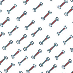wrench tool isolated icon vector illustration design