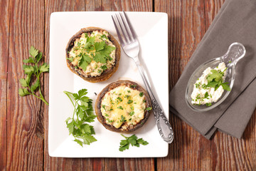 stuffed mushroom