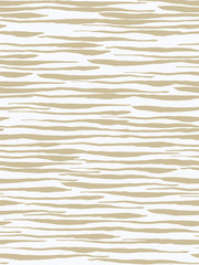 Seamless pattern in the style of the sketch. Beige stripes on a white background. Hand drawing ink. Modern minimalism. Vector illustration.