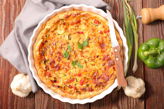 Vegetable Quiche