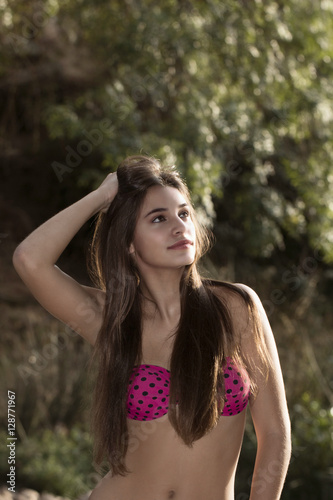 Gloria leonard naked Nude teen in thigh highs