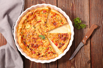 vegetarian quiche